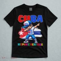 Cuba Dabbing Hispanic Heritage Celebration For T-Shirt thumb 5