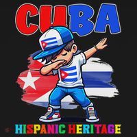 Cuba Dabbing Hispanic Heritage Celebration For T-Shirt thumb 7
