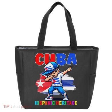 Cuba Dabbing Hispanic Heritage Celebration For Tote Bag
