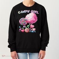 Candy Dress Halloween Costume Treat Lover Women's Sweatshirt thumb 0