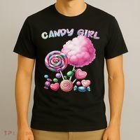 Candy Dress Halloween Costume Treat Lover T-Shirt thumb 3