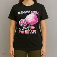 Candy Dress Halloween Costume Treat Lover T-Shirt thumb 4