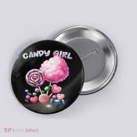 Candy Dress Halloween Costume Treat Lover Button thumb 0