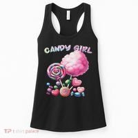 Candy Dress Halloween Costume Treat Lover Women's Tank Top thumb 0