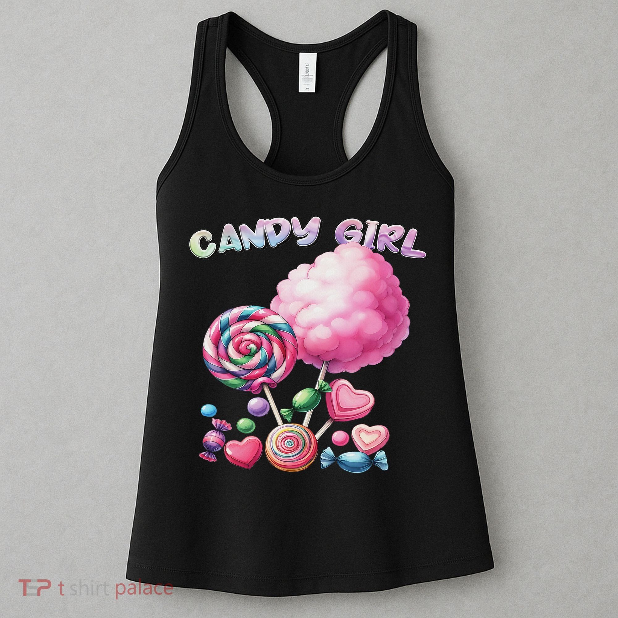 Candy Dress Halloween Costume Treat Lover Women's Tank Top