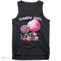 Candy Dress Halloween Costume Treat Lover Tank Top thumb 0