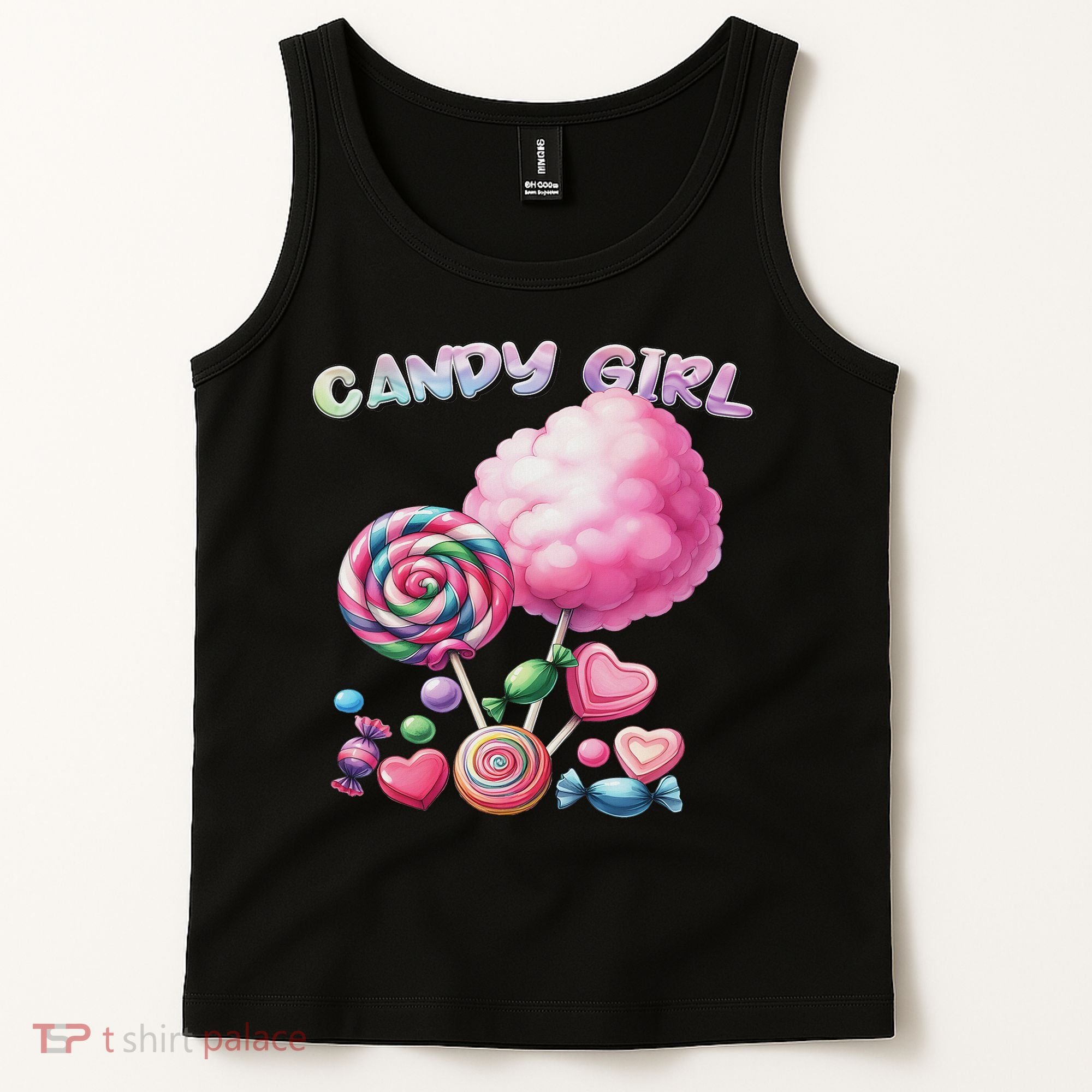 Candy Dress Halloween Costume Treat Lover Tank Top