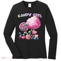 Candy Dress Halloween Costume Treat Lover Women's Long Sleeve Shirt thumb 0