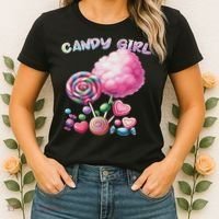 Candy Dress Halloween Costume Treat Lover Women's T-Shirt thumb 2