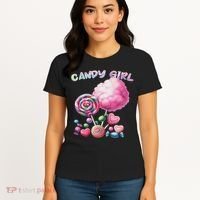 Candy Dress Halloween Costume Treat Lover Women's T-Shirt thumb 4