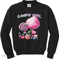 Candy Dress Halloween Costume Treat Lover Kids Sweatshirt thumb 0
