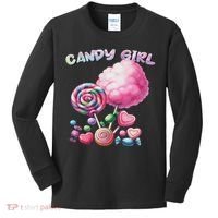 Candy Dress Halloween Costume Treat Lover Kids Long Sleeve Shirt thumb 0