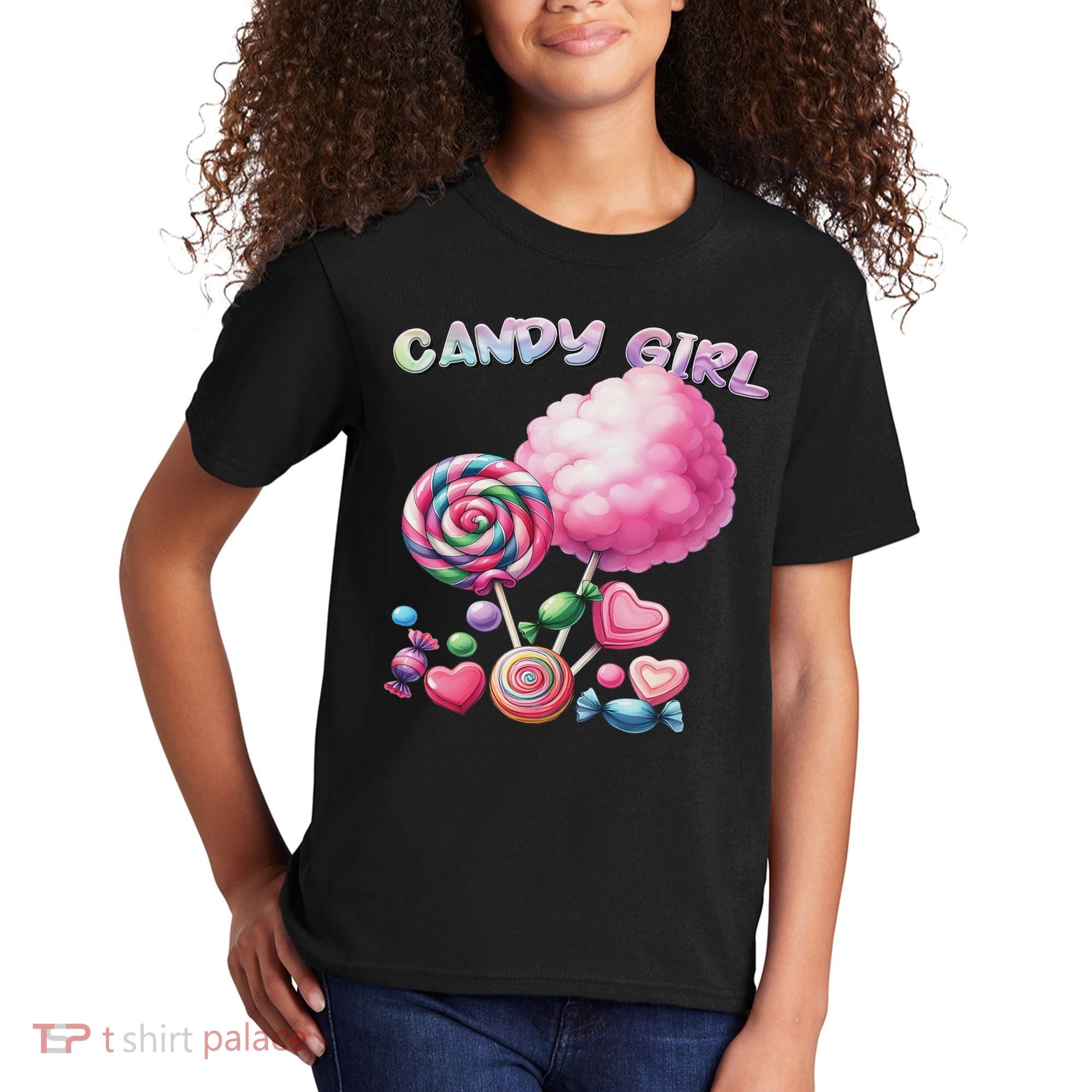 Candy Dress Halloween Costume Treat Lover Kids T-Shirt