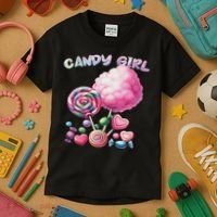 Candy Dress Halloween Costume Treat Lover Kids T-Shirt thumb 3