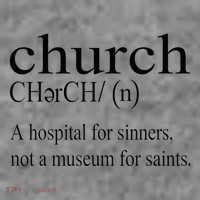 Church Definition Hospital For Sinners Not A Museum Toddler Hoodie thumb 2