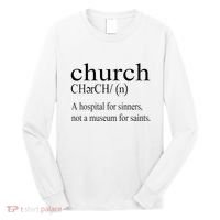 Church Definition Hospital For Sinners Not A Museum Long Sleeve Shirt thumb 0