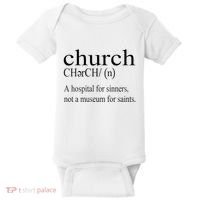 Church Definition Hospital For Sinners Not A Museum Baby Bodysuit thumb 0