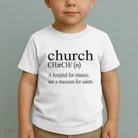 Church Definition Hospital For Sinners Not A Museum Toddler T-Shirt thumb 2