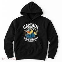 Cruise Duck Hunting S Funny Sea Captain Rubber Duck Hoodie thumb 0