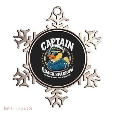 Cruise Duck Hunting S Funny Sea Captain Rubber Duck Ornament
