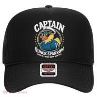 Cruise Duck Hunting S Funny Sea Captain Rubber Duck Hat thumb 0