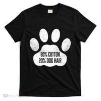 Cotton Dog Hair Traces Of Dog Dog Sayings T-Shirt thumb 0