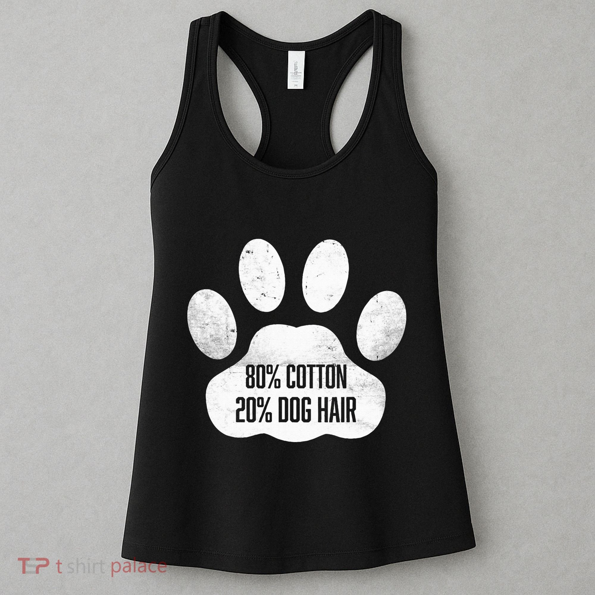 Cotton Dog Hair Traces Of Dog Dog Sayings Women's Tank Top