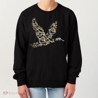 Camo Duck Hunting Old School Camouflage Hunters Women's Sweatshirt thumb 0