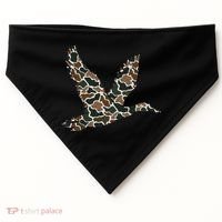 Camo Duck Hunting Old School Camouflage Hunters USA-Made Doggie Bandana thumb 0