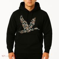 Camo Duck Hunting Old School Camouflage Hunters Hoodie thumb 2