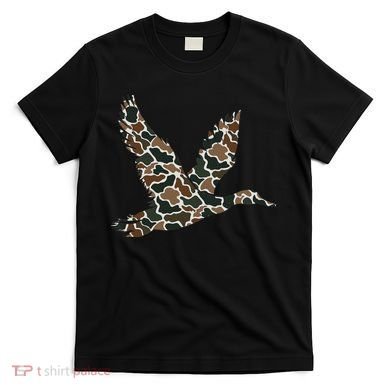 Camo Duck Hunting Old School Camouflage Hunters T-Shirt