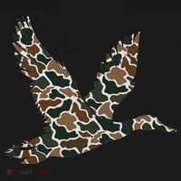 Camo Duck Hunting Old School Camouflage Hunters Mousepad thumb 1
