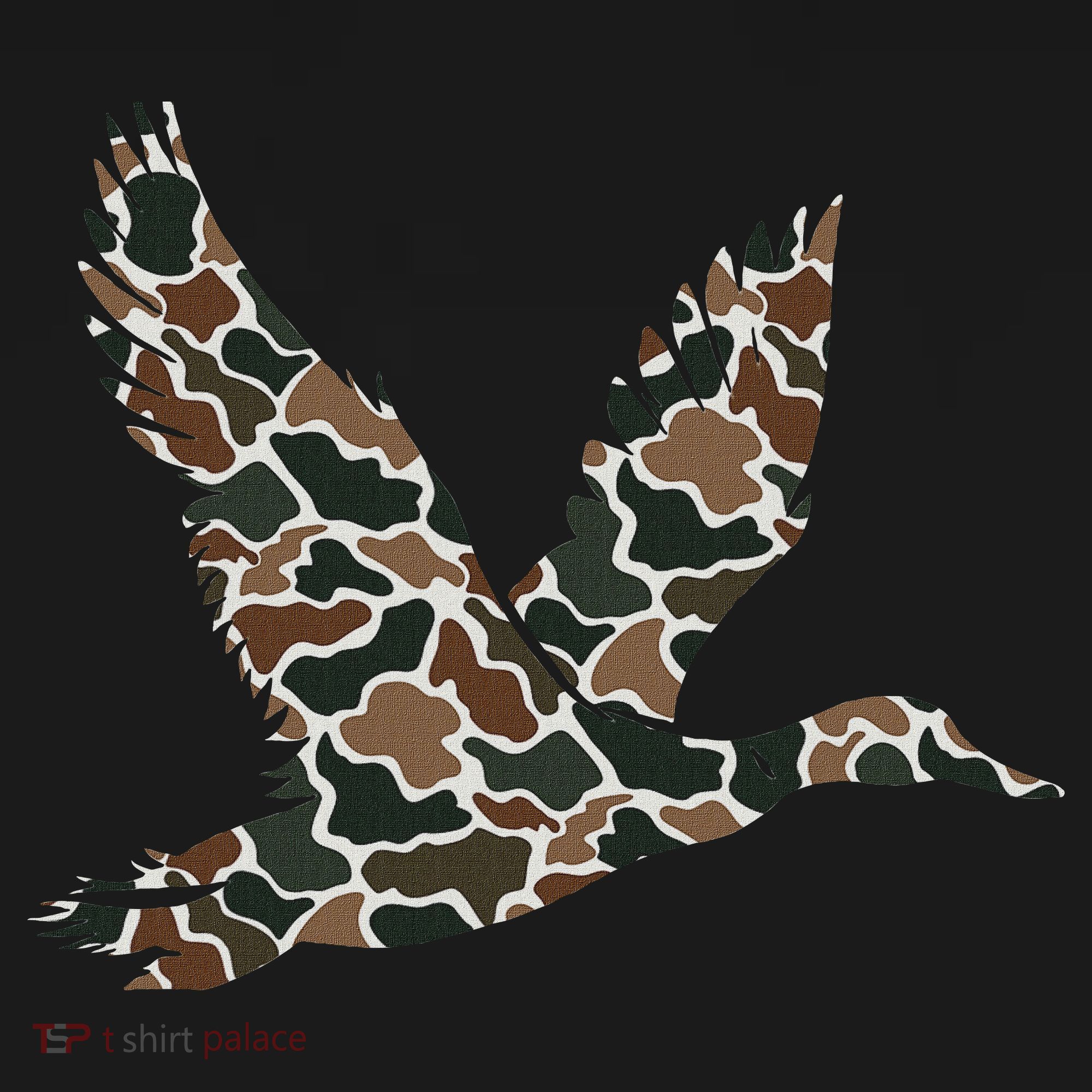 Camo Duck Hunting Old School Camouflage Hunters Mousepad
