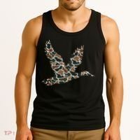 Camo Duck Hunting Old School Camouflage Hunters Tank Top thumb 3