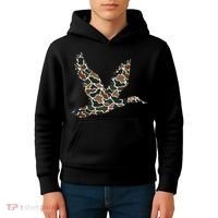 Camo Duck Hunting Old School Camouflage Hunters Kids Hoodie thumb 4