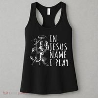 Christian Drumming In Jesus Name Play Drums Worship Drummer Women's Tank Top thumb 3