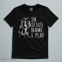 Christian Drumming In Jesus Name Play Drums Worship Drummer T-Shirt thumb 5