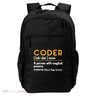 Coder Definiton It Programmer Software Developer Backpack