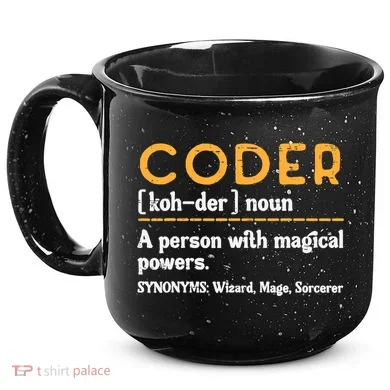 Coder Definiton It Programmer Software Developer 15oz Campfire Ceramic Mug