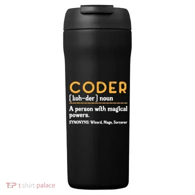 Coder Definiton It Programmer Software Developer 24oz Duet Stainless Steel Tumbler