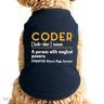 Coder Definiton It Programmer Software Developer Doggie Tank