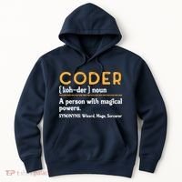 Coder Definiton It Programmer Software Developer Hoodie thumb 0
