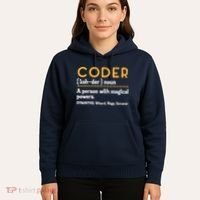 Coder Definiton It Programmer Software Developer Hoodie thumb 5