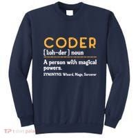 Coder Definiton It Programmer Software Developer Sweatshirt thumb 0