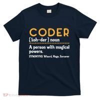 Coder Definiton It Programmer Software Developer T-Shirt thumb 0