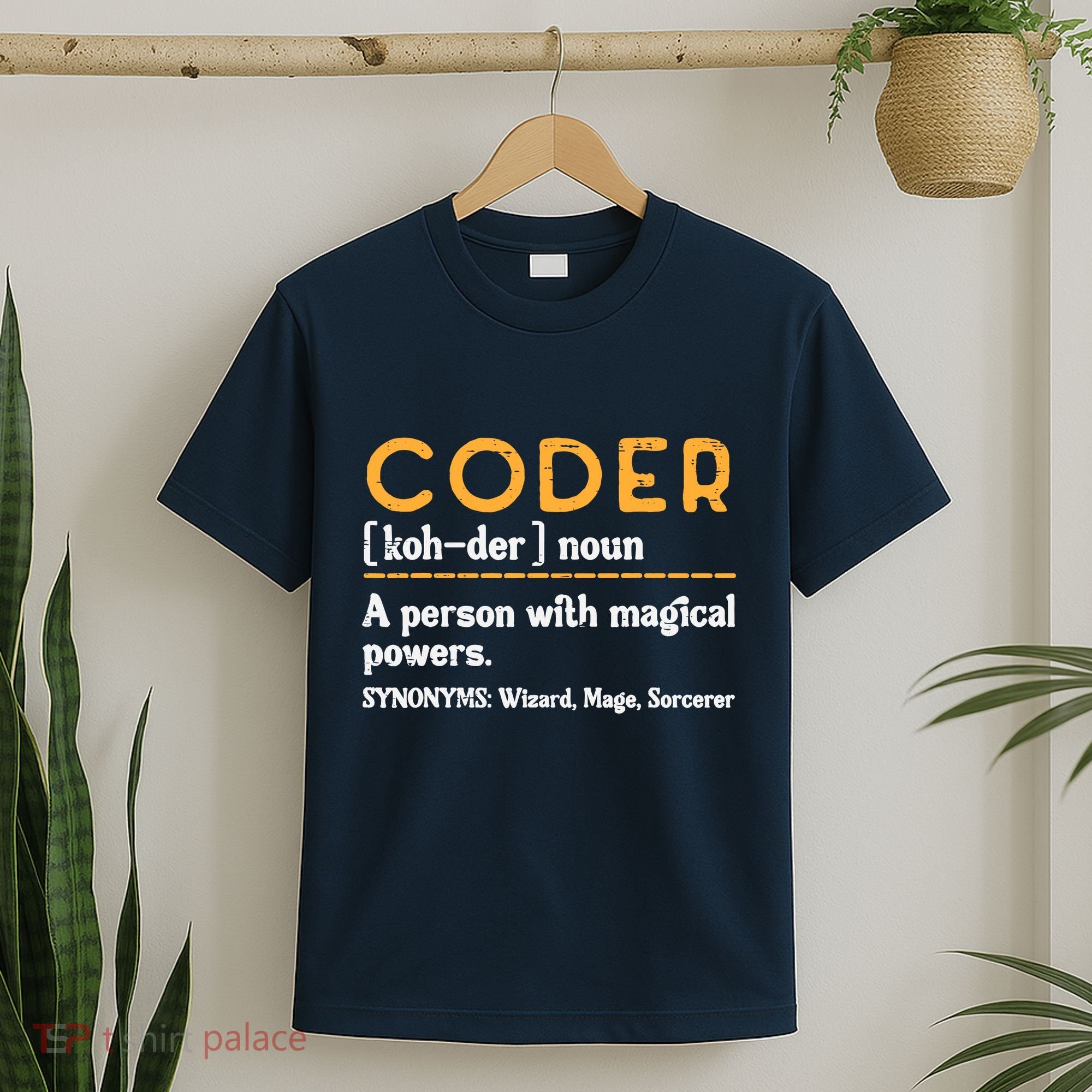 Coder Definiton It Programmer Software Developer T-Shirt