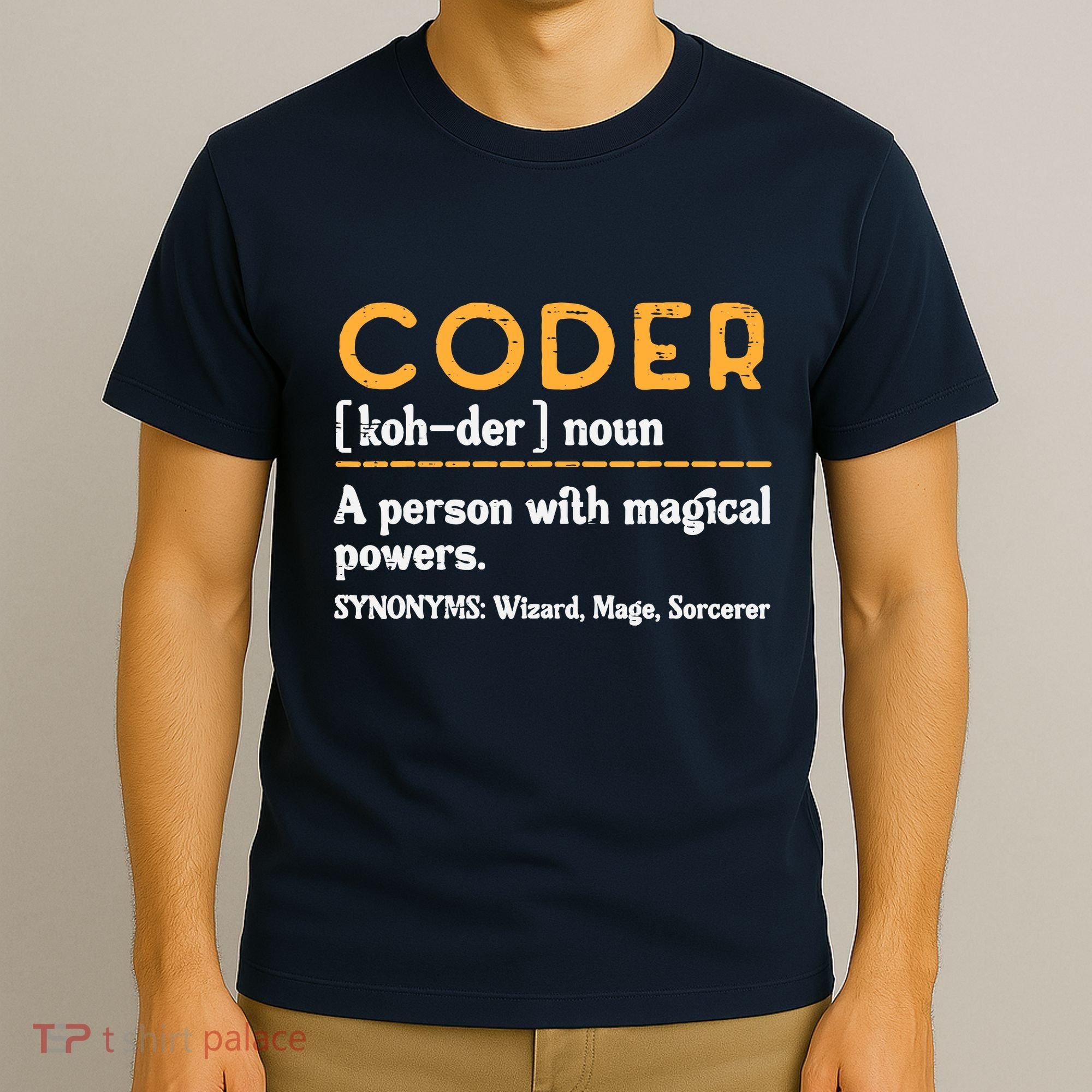 Coder Definiton It Programmer Software Developer T-Shirt