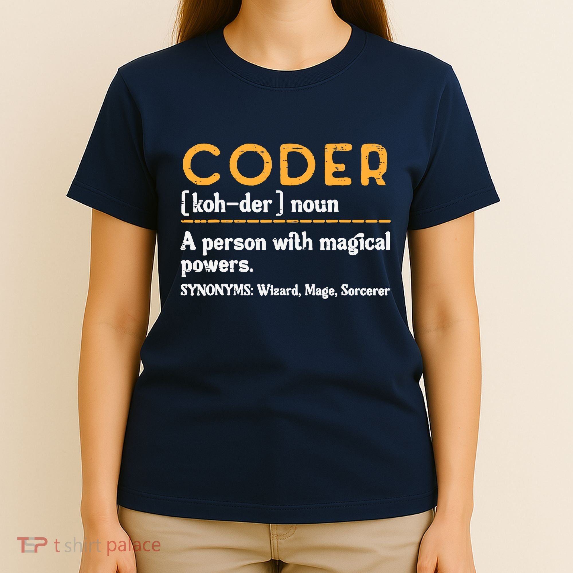Coder Definiton It Programmer Software Developer T-Shirt