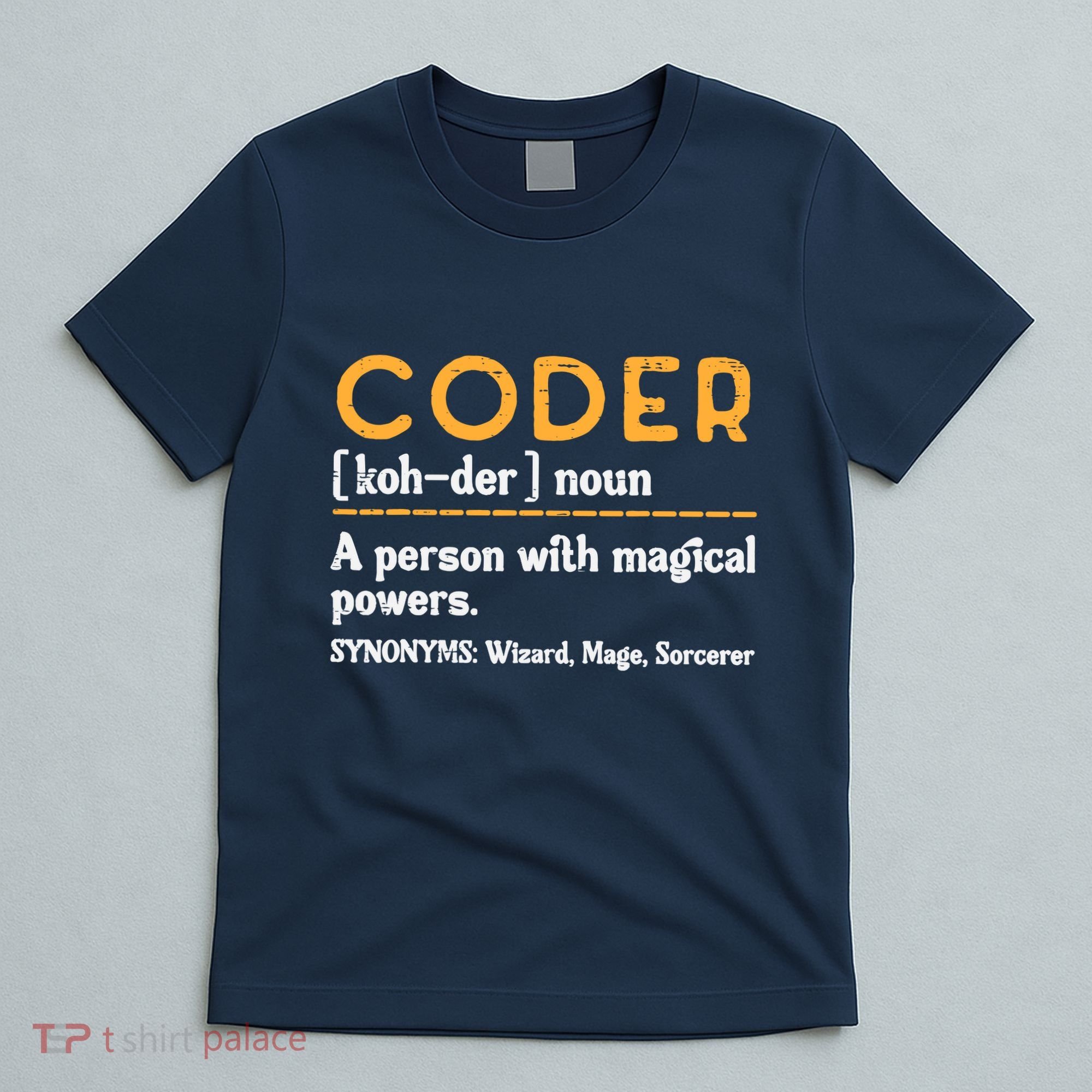 Coder Definiton It Programmer Software Developer T-Shirt