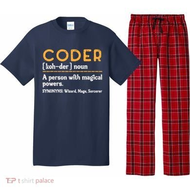 Coder Definiton It Programmer Software Developer Pajama Set
